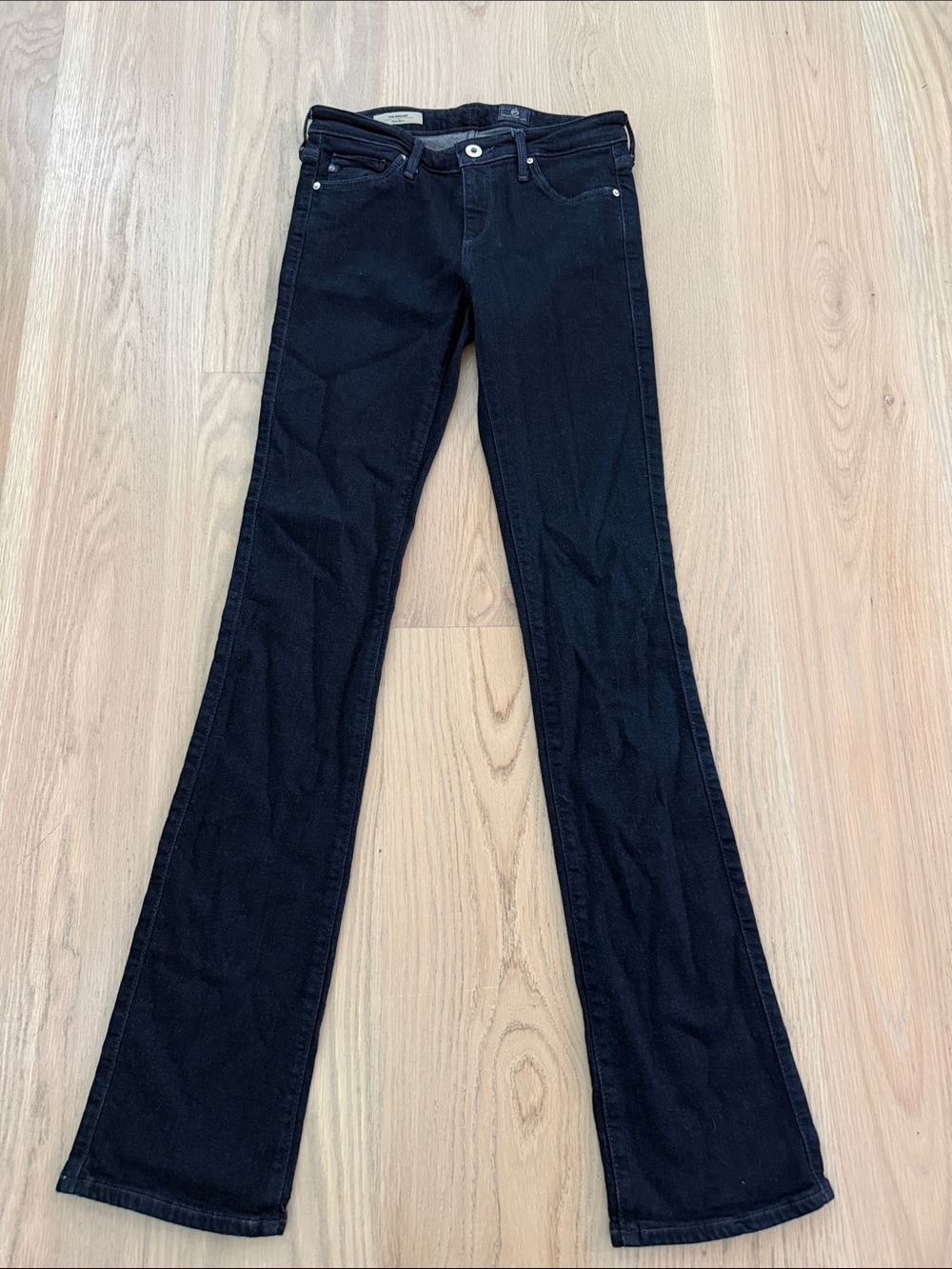 AG Adriano Goldschmied The Ballad Slim Bootcut Jeans Dark Wash Size 25R